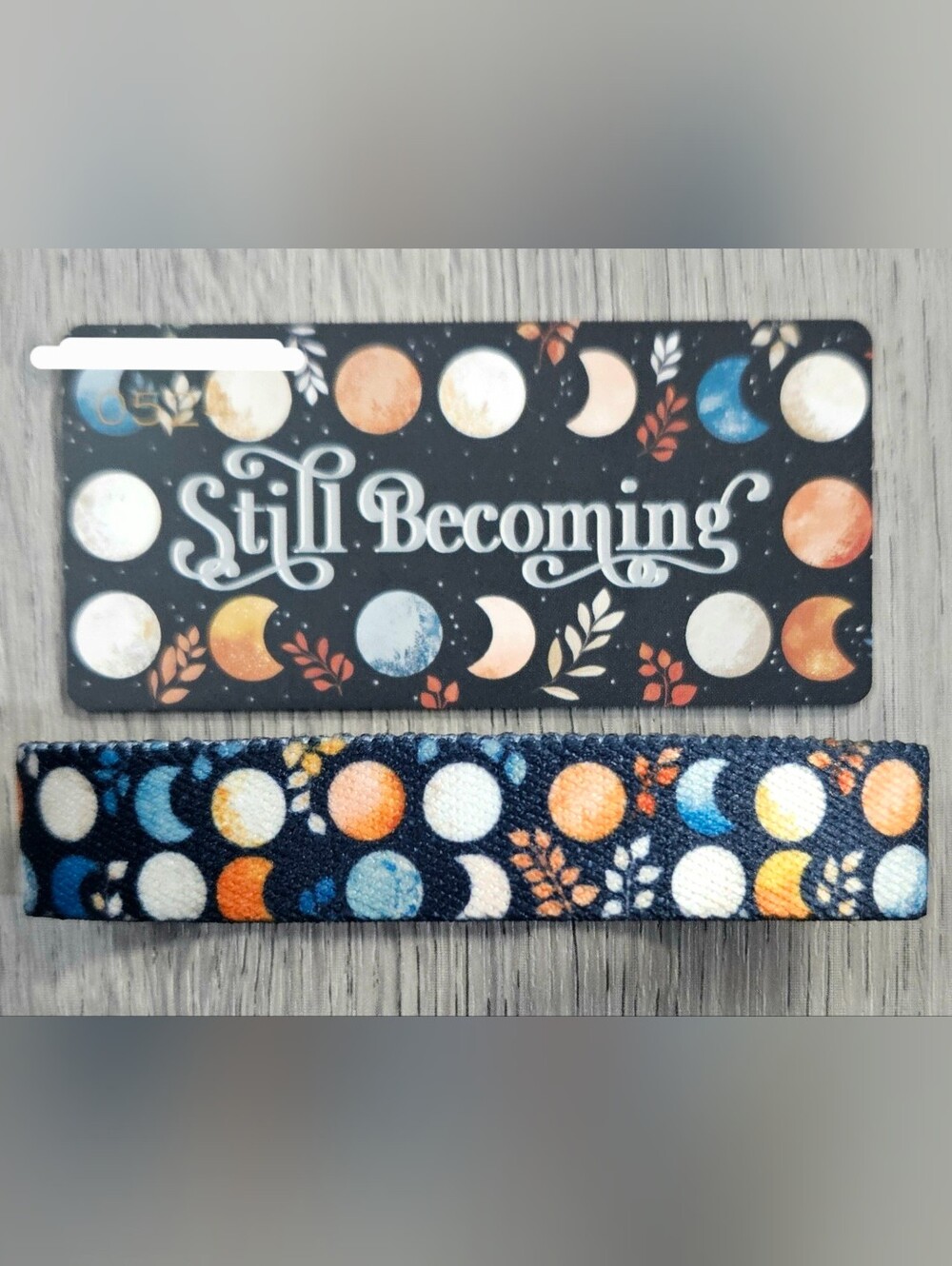 ZOX "STILL BECOMING" #524 MED BLOG INTERACTIVE UNREDEEMED COLLECTIBLE WRISTBAND